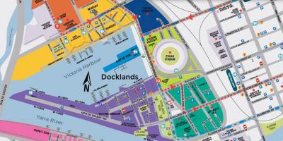 Docklands, Melbourne peta
